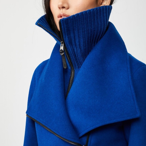 MACKAGE NORITA 2-in-1 double face wool coat with sash - Picture 2 of 7